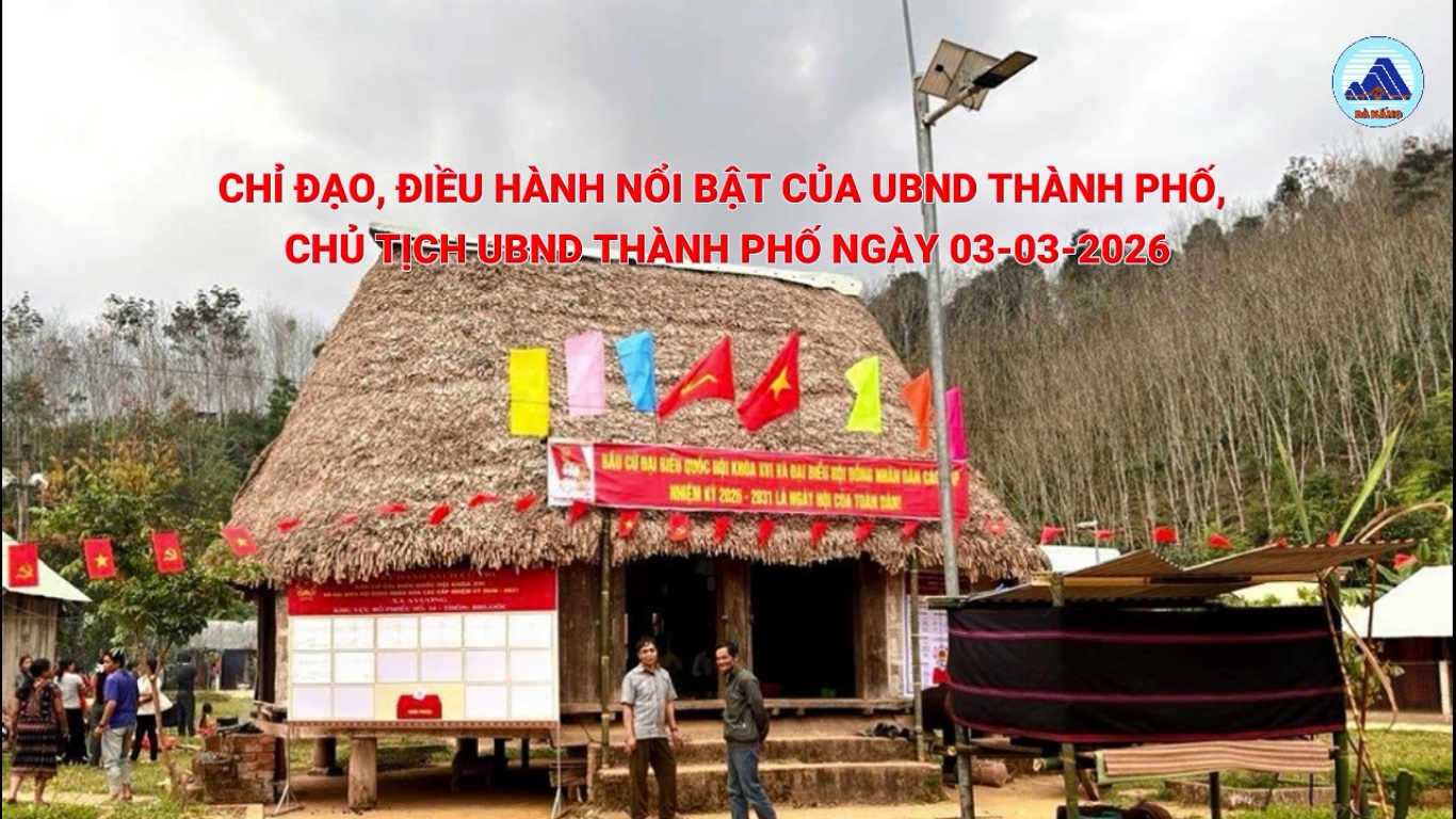 Video: Chỉ đạo, điều hành nổi bật của UBND thành phố, Chủ tịch UBND thành phố ngày 03-03