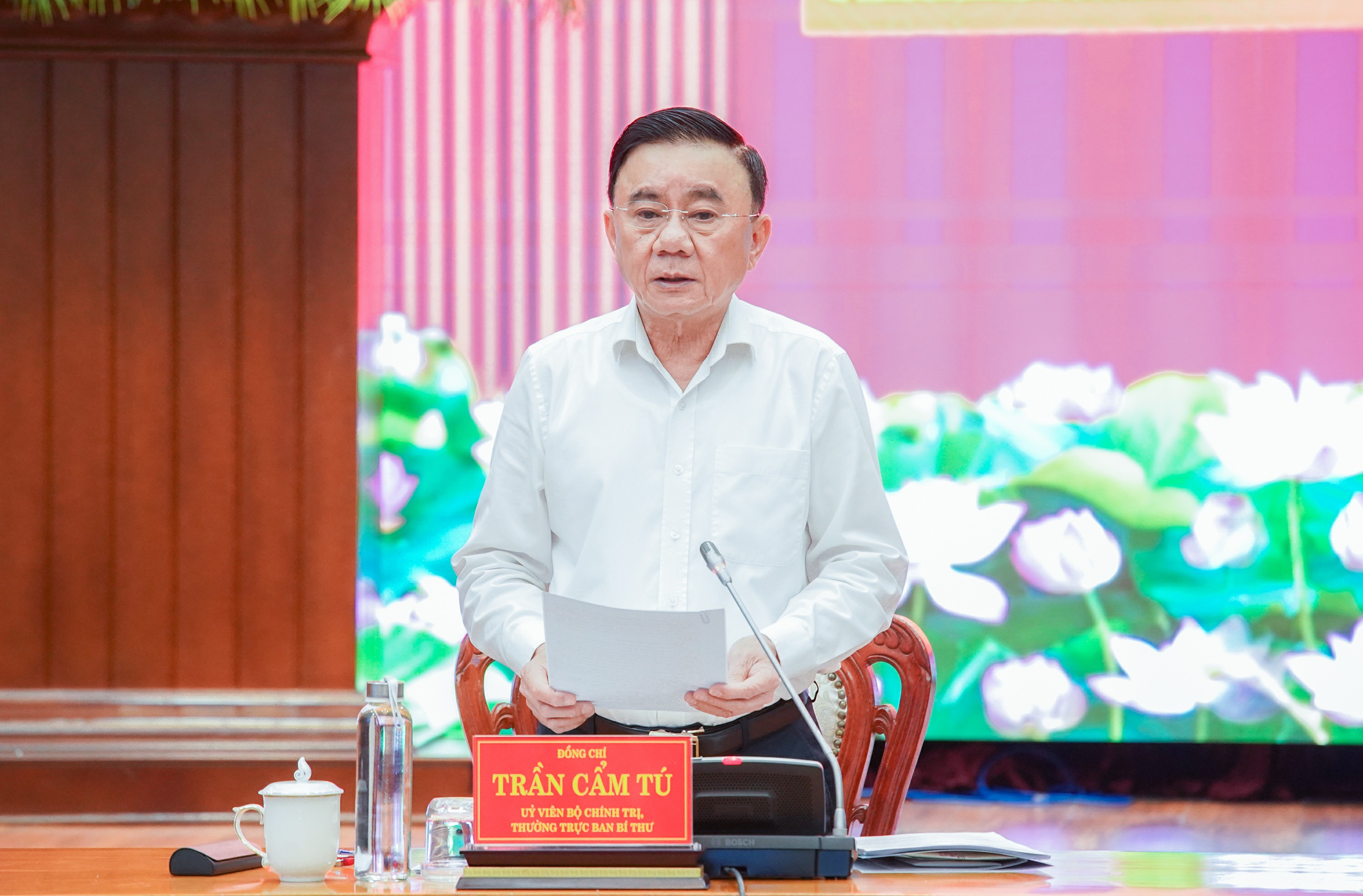 Hội nghị công bố quyết định kiểm tra, giám sát của Bộ Chính trị, Ban Bí thư đối với Ban Thường vụ Thành ủy Đà Nẵng