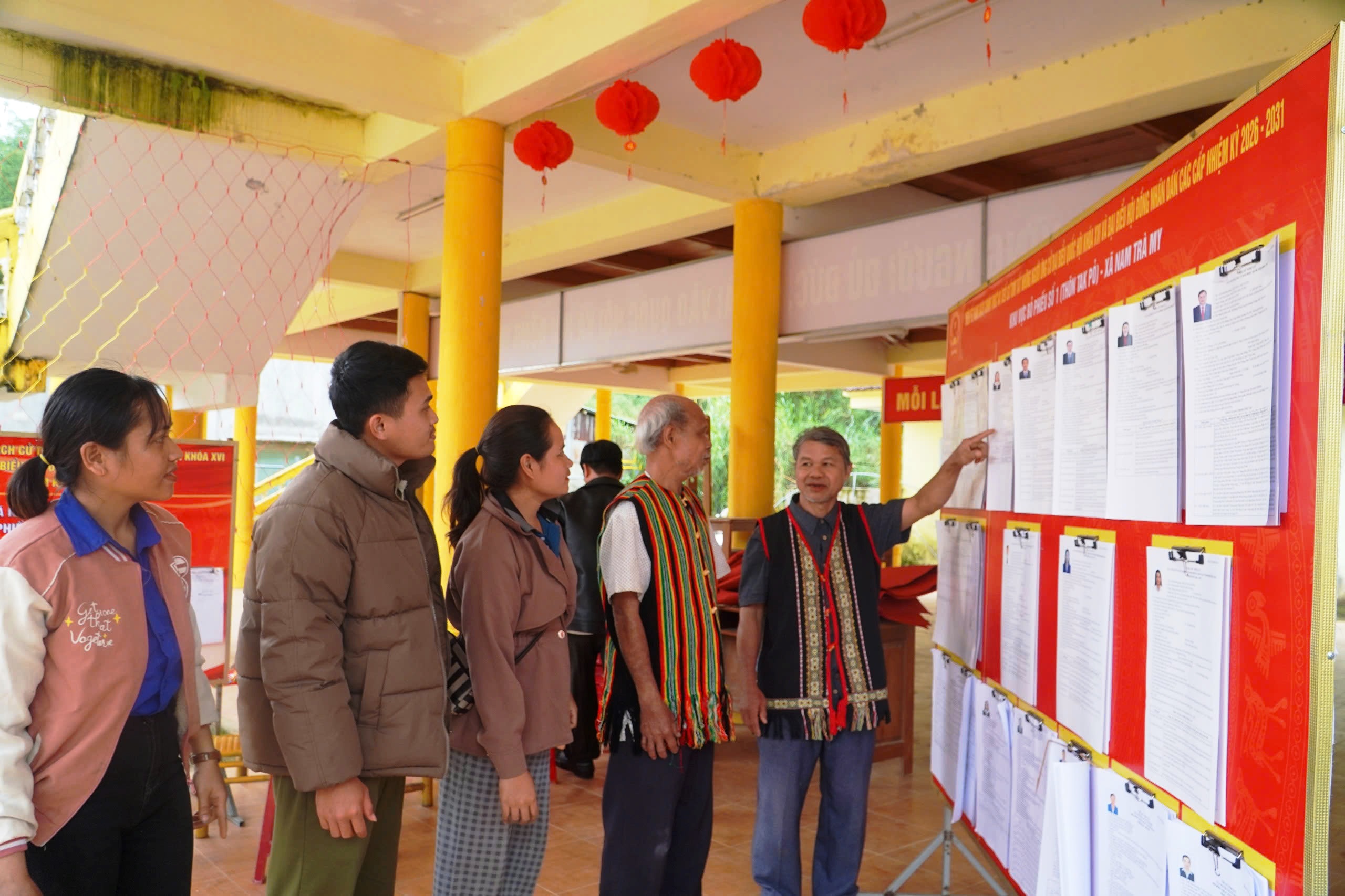 Đồng bào vùng cao Nam Trà My sẵn sàng cho Ngày hội bầu cử
