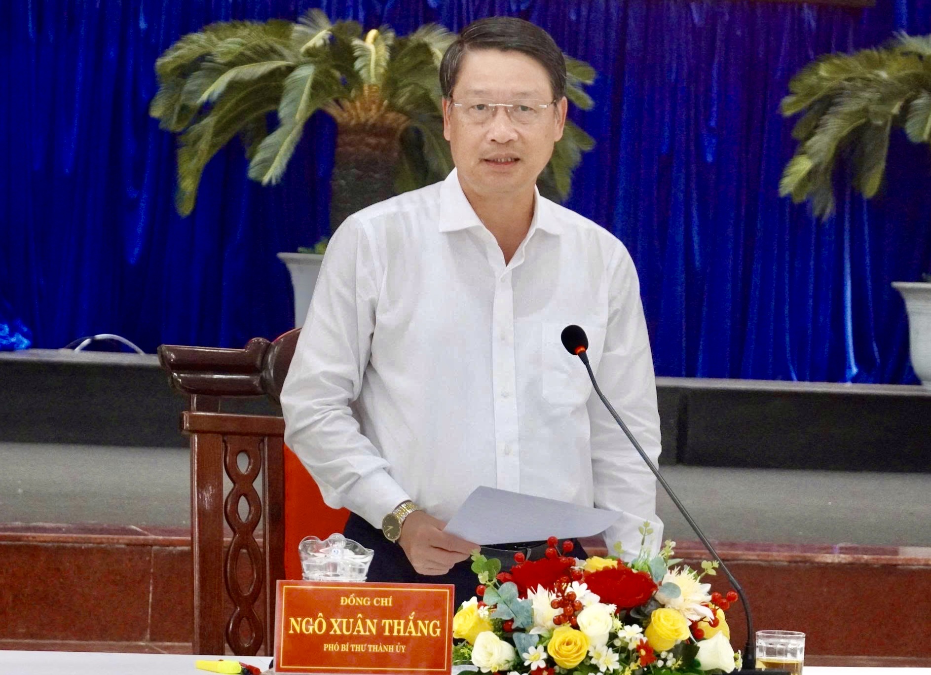 Hội nghị giao ban công tác xây dựng Đảng cụm các cơ quan, địa phương khu vực phía Nam thành phố