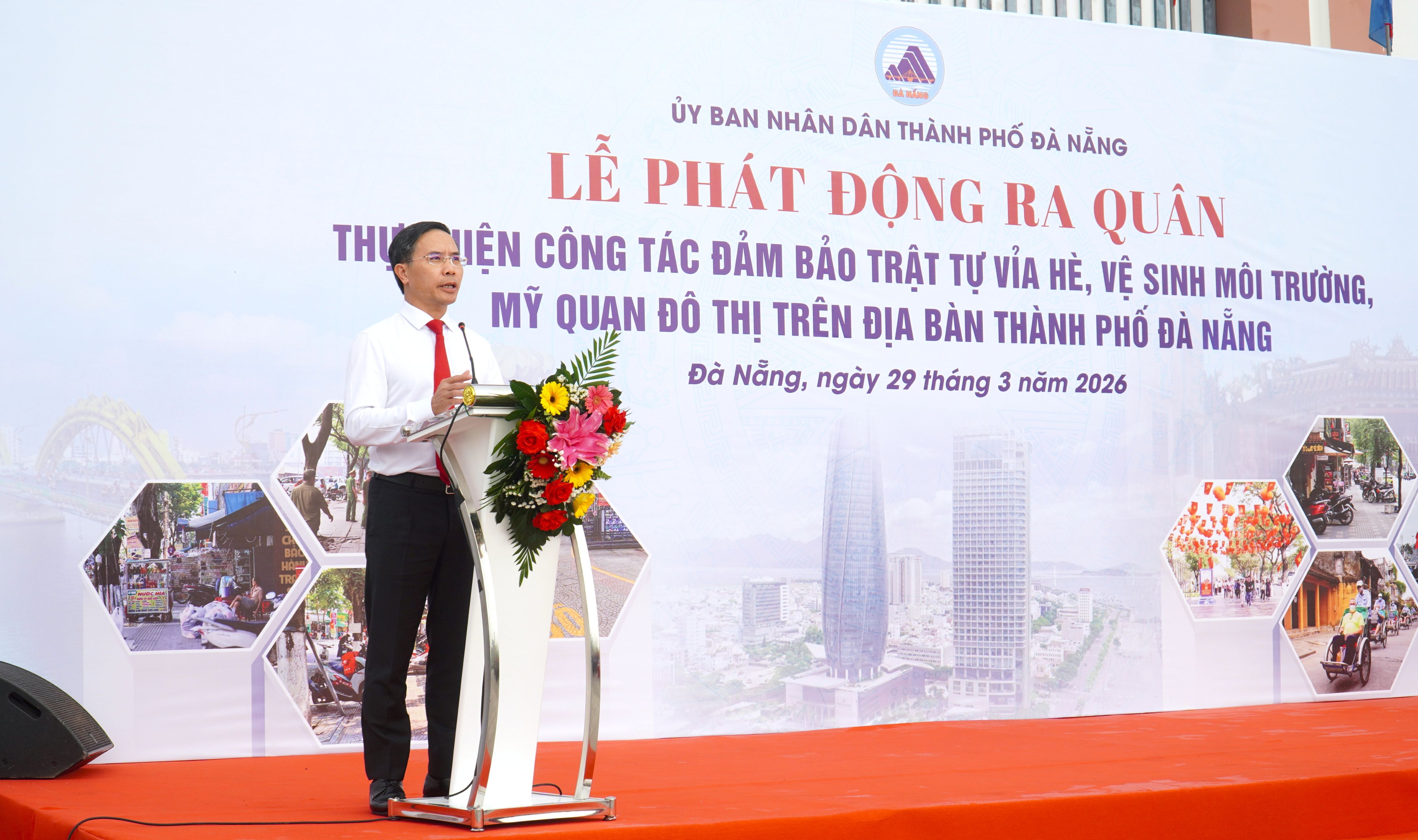 Đà Nẵng ra quân lập lại trật tự vỉa hè, chỉnh trang đô thị