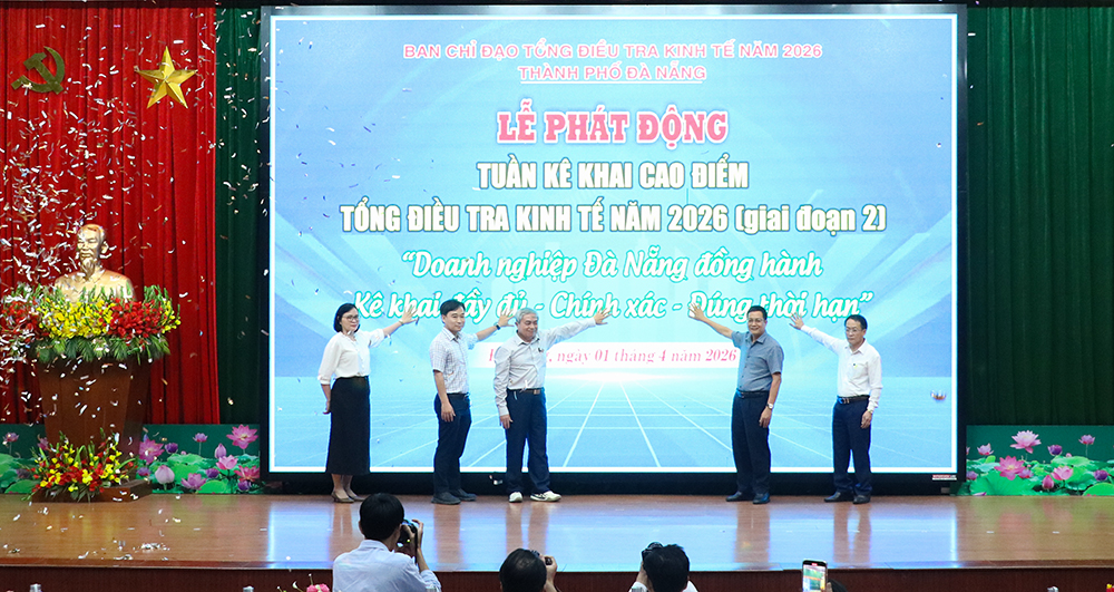 Phát động Tuần kê khai cao điểm Tổng điều tra kinh tế năm 2026 đối với doanh nghiệp
