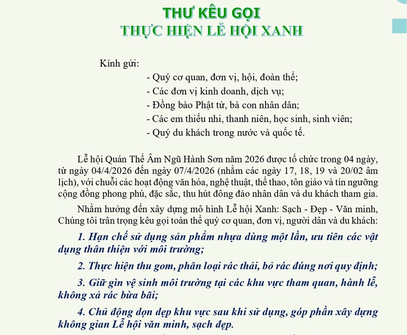 Lễ hội xanh