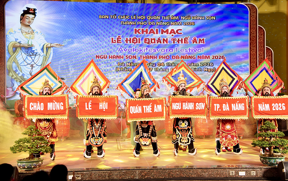 Khai mạc Lễ hội Quán Thế Âm, Ngũ Hành Sơn, thành phố Đà Nẵng năm 2026