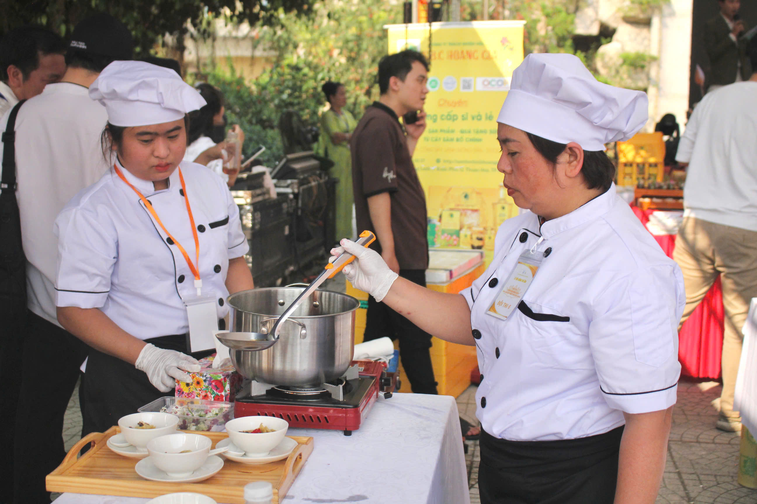 Quảng bá ẩm thực chay tại Lễ hội Quán Thế Âm 2026