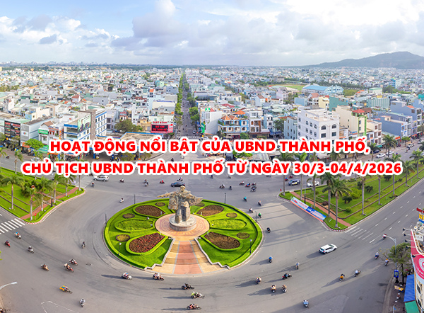 Video: Hoạt động nổi bật của UBND thành phố, Chủ tịch UBND thành phố từ ngày 30/3 - 04/4/2026