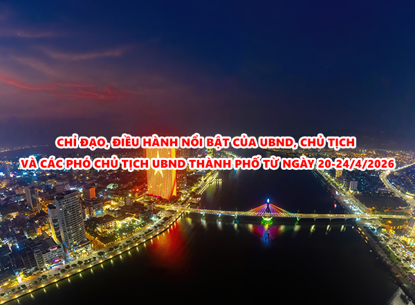 Video: Chỉ đạo, điều hành nổi bật của UBND, Chủ tịch và các Phó Chủ tịch UBND thành phố từ ngày 20-24/4/2026