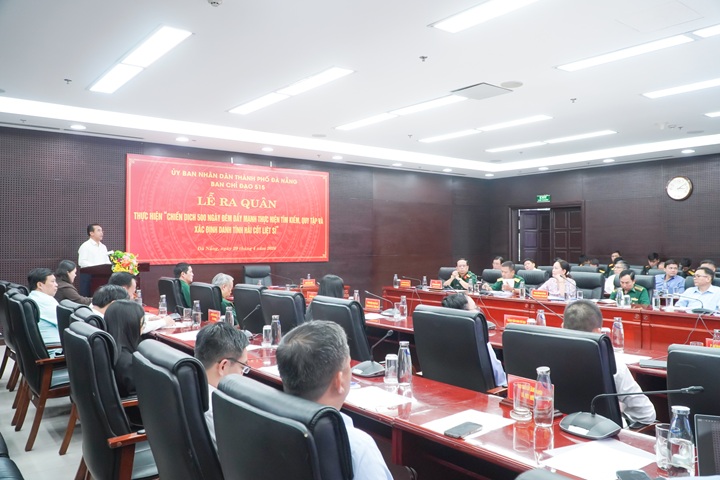 Triển khai “Chiến dịch 500 ngày đêm đẩy mạnh thực hiện tìm kiếm, quy tập và xác định danh tính hài cốt liệt sĩ”