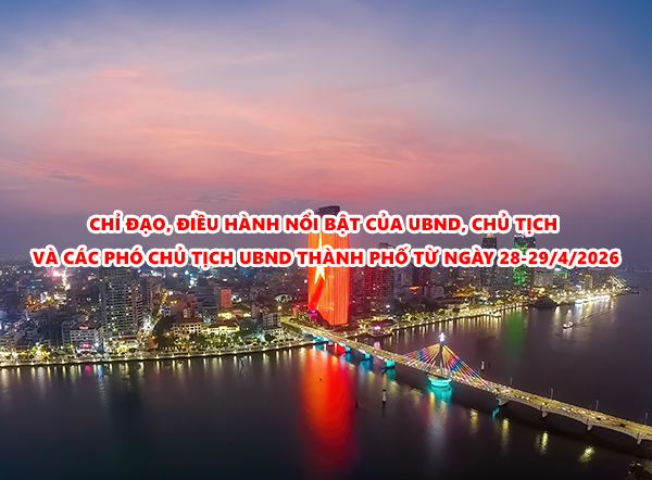 Video: Chỉ đạo, điều hành nổi bật của UBND, Chủ tịch và các Phó Chủ tịch UBND thành phố từ ngày 28-29/4/2026