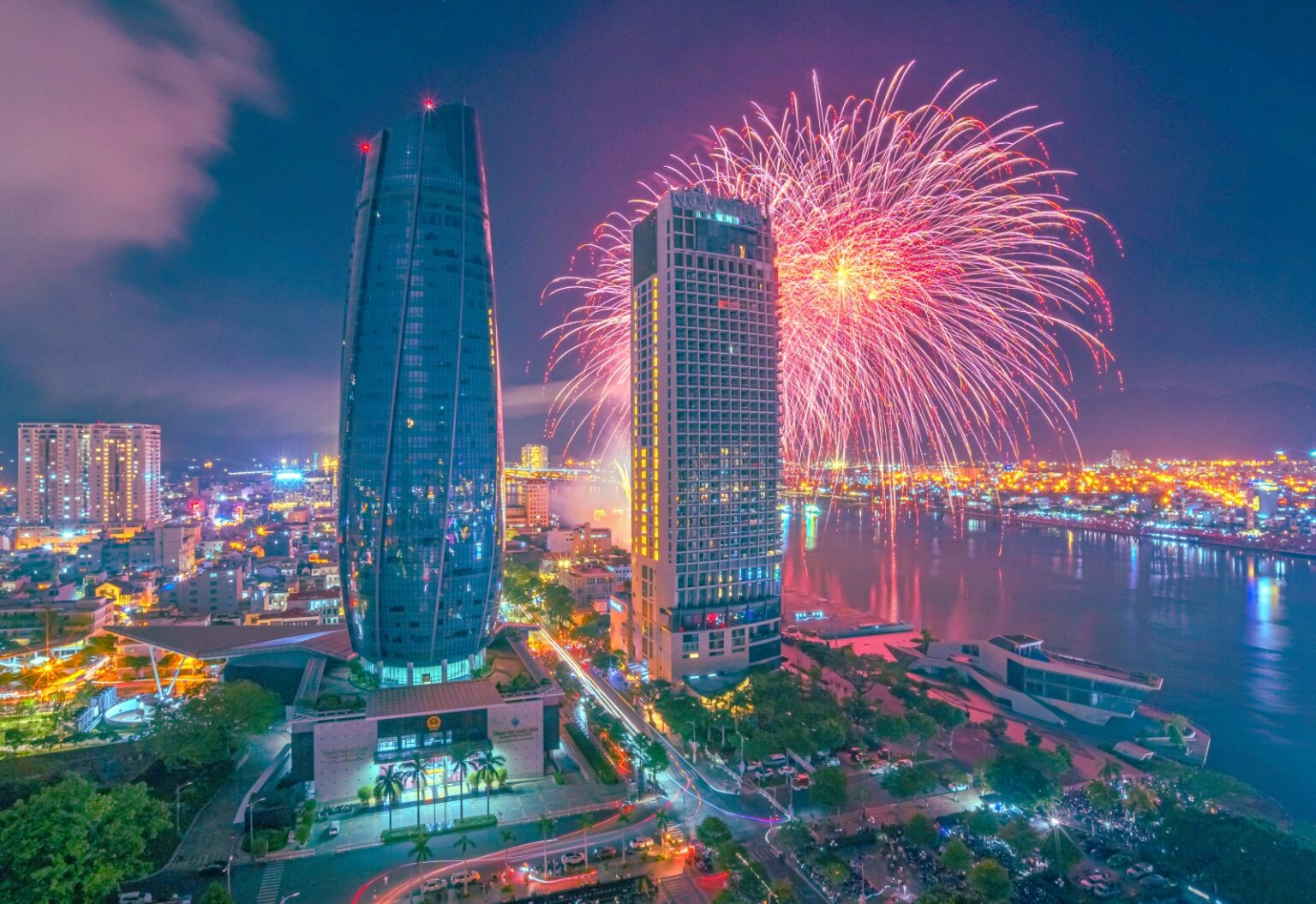 Những "tượng đài" pháo hoa thế giới hội tụ tại DIFF 2026