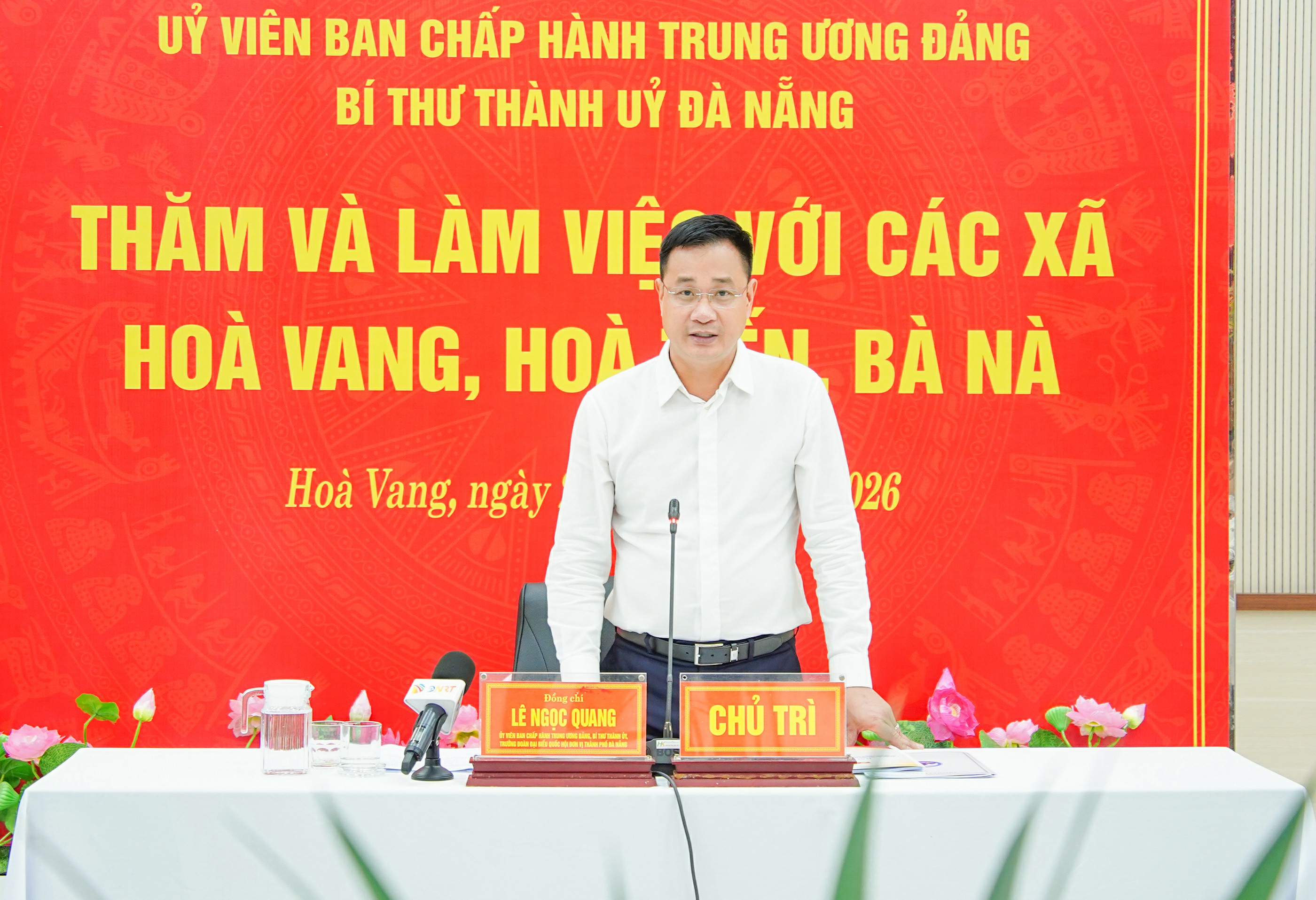 Phấn đấu đưa các xã Hòa Vang, Hòa Tiến, Bà Nà lên phường trong năm 2026
