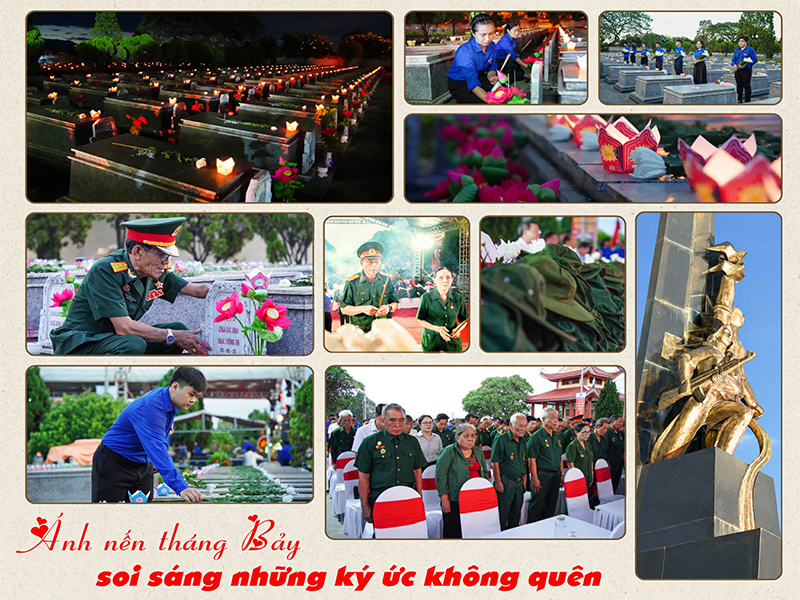 Ánh nến tháng bảy soi sáng những ký ức không quên