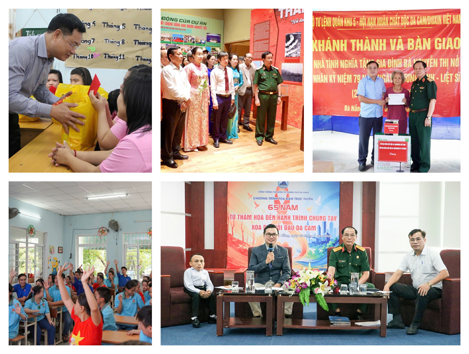 65 năm sau thảm họa da cam, những vòng tay vẫn nối dài