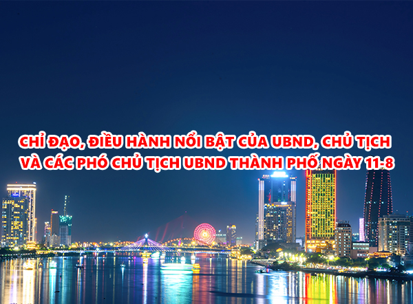 Video: Chỉ đạo, điều hành nổi bật của UBND, Chủ tịch và các Phó Chủ tịch UBND thành phố ngày 11-8