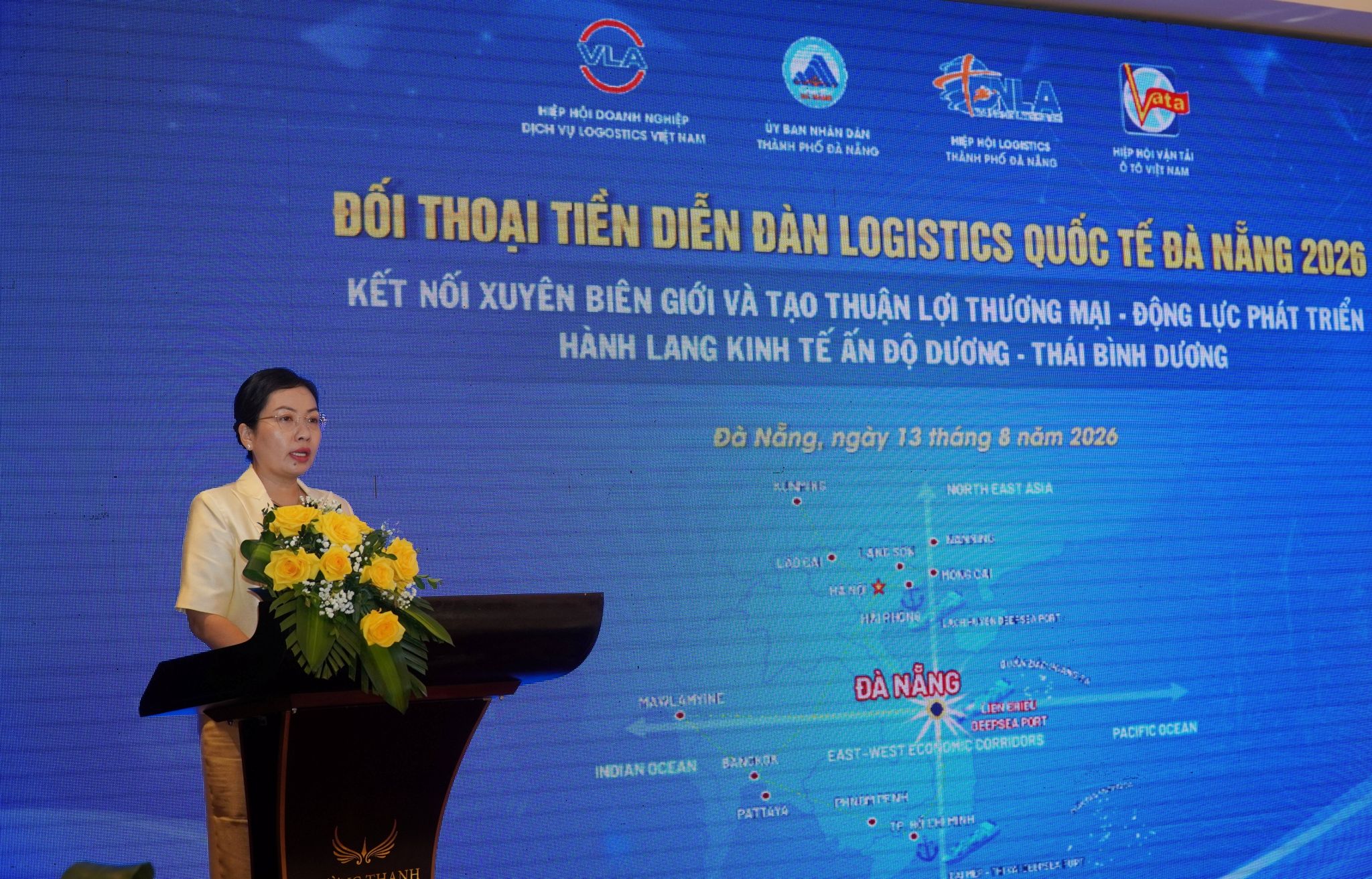 Khơi thông mạng lưới logistics xuyên biên giới qua cửa ngõ Đà Nẵng