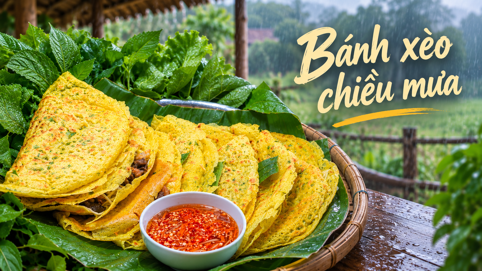 Podcast: Bánh xèo chiều mưa