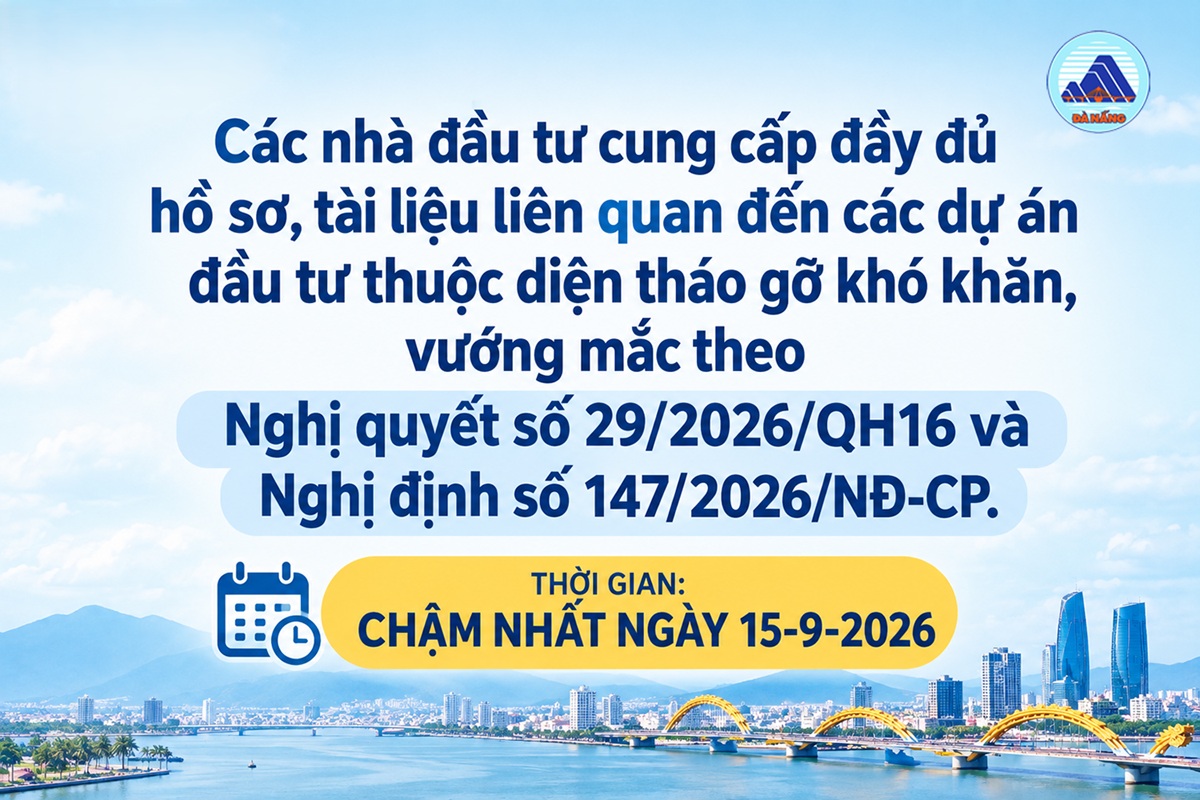 Nhà đầu tư khẩn trương bổ sung hồ sơ các dự án được tháo gỡ khó khăn, vướng mắc