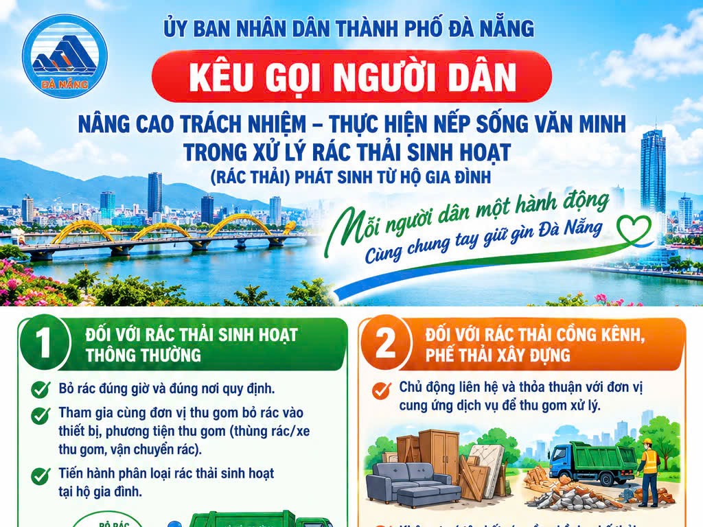 Thực hiện nếp sống văn minh trong xử lý chất thải rắn sinh hoạt