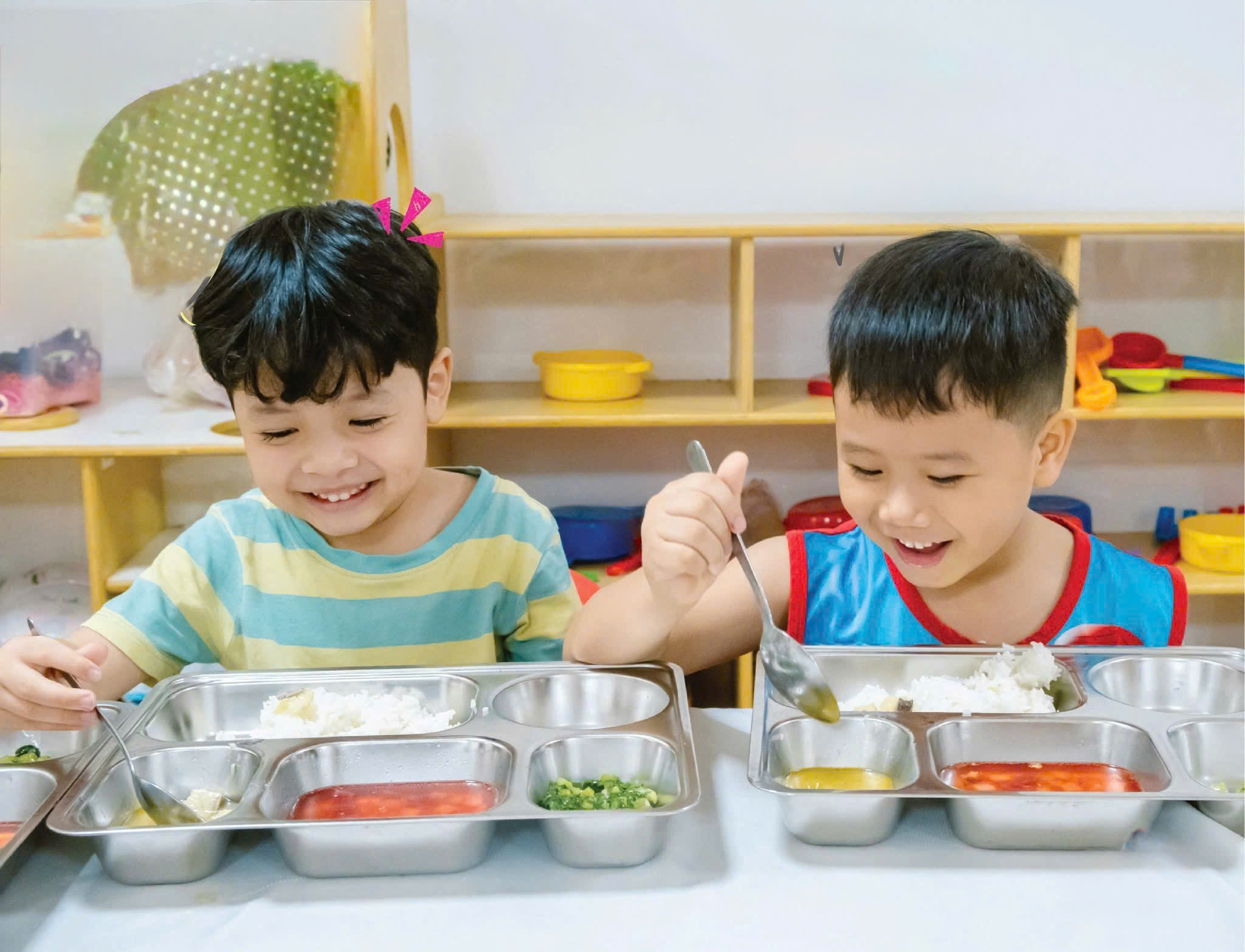 Siết chặt an toàn, nâng cao chất lượng bữa ăn bán trú