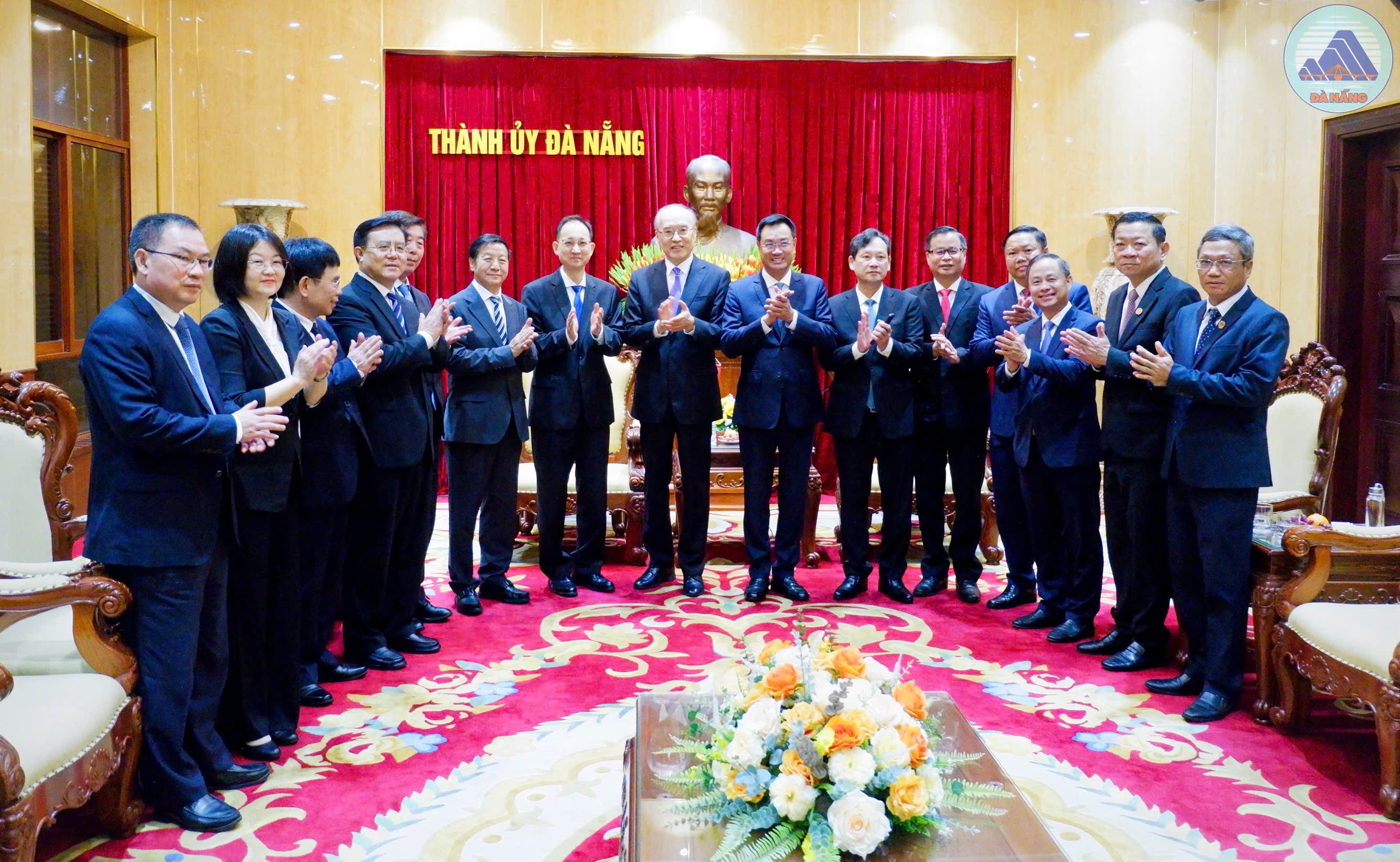 Bí thư Thành ủy Lê Ngọc Quang tiếp Chánh án Tòa án nhân dân tối cao Trung Quốc Trương Quân