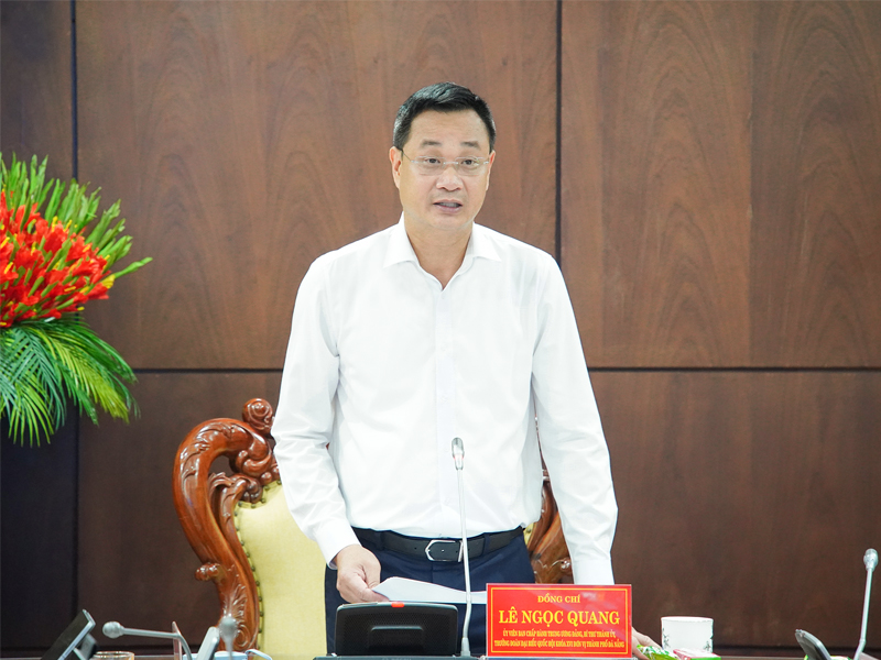 Chuẩn bị chu đáo Hội nghị công bố Quy hoạch chung thành phố và xúc tiến đầu tư năm 2026