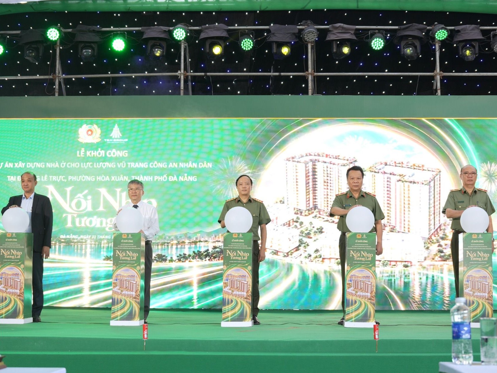 Khởi công dự án nhà ở cho lực lượng vũ trang Công an nhân dân
