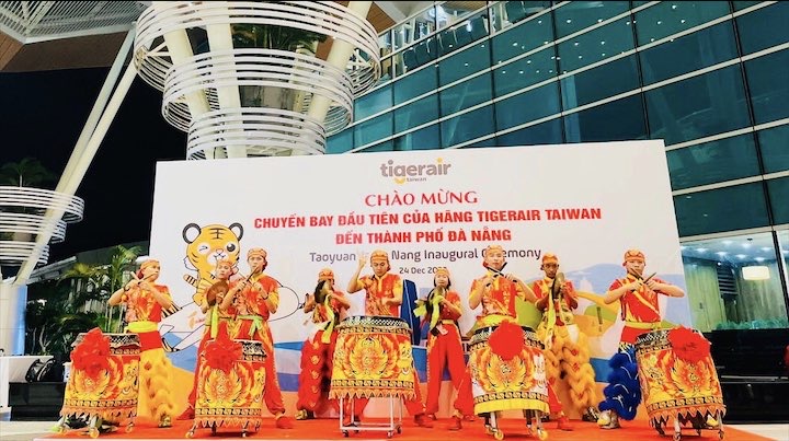 Khai trương đường bay đầu tiên của Hãng hàng không Tigerair Taiwan đến Đà Nẵng 